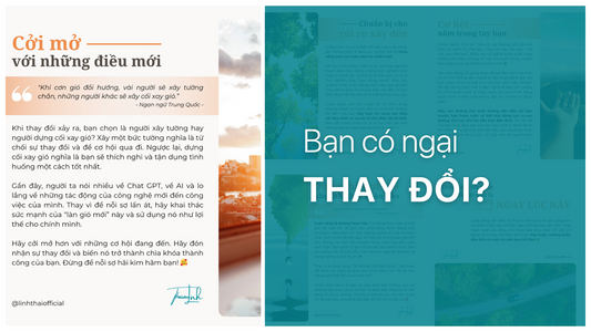 Bạn Có Ngại Thay Đổi?