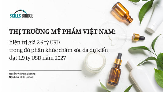 Thị Trường Mỹ Phẩm Việt Nam Hiện Trị Giá 2,6 Tỷ USD